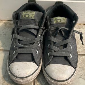 High top gray converse